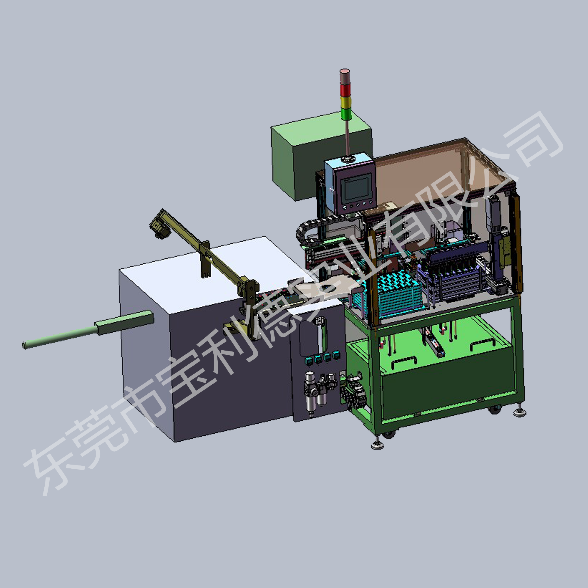 产品检查排版搬送自动机